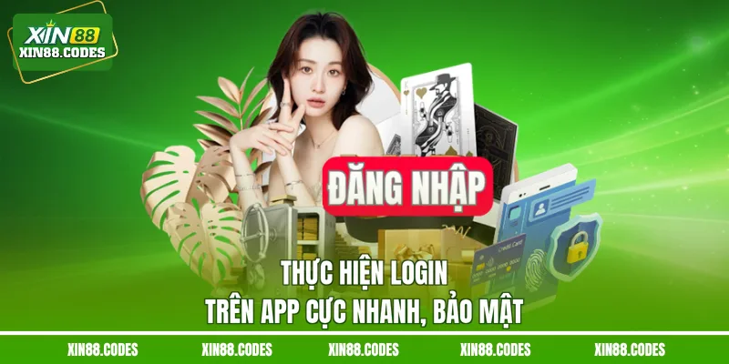 Thực hiện login trên app cực nhanh, bảo mật